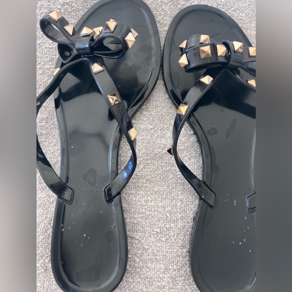 Tuckernuck - ANINA - Jelly Bowtie Sandals - Size 41/9.5 - Picture 3 of 7